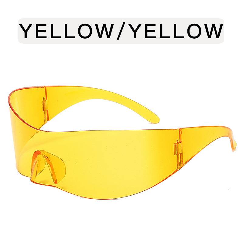 Frameless one-piece sunglasses - Price Value Store