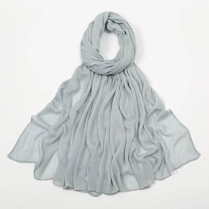 Solid-color simple headscarf - Price Value Store