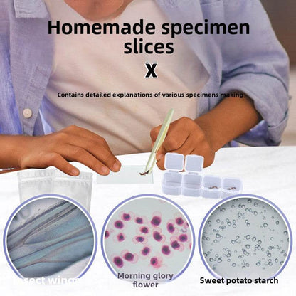 Portable handheld experimental kit for microscopes - Price Value Store