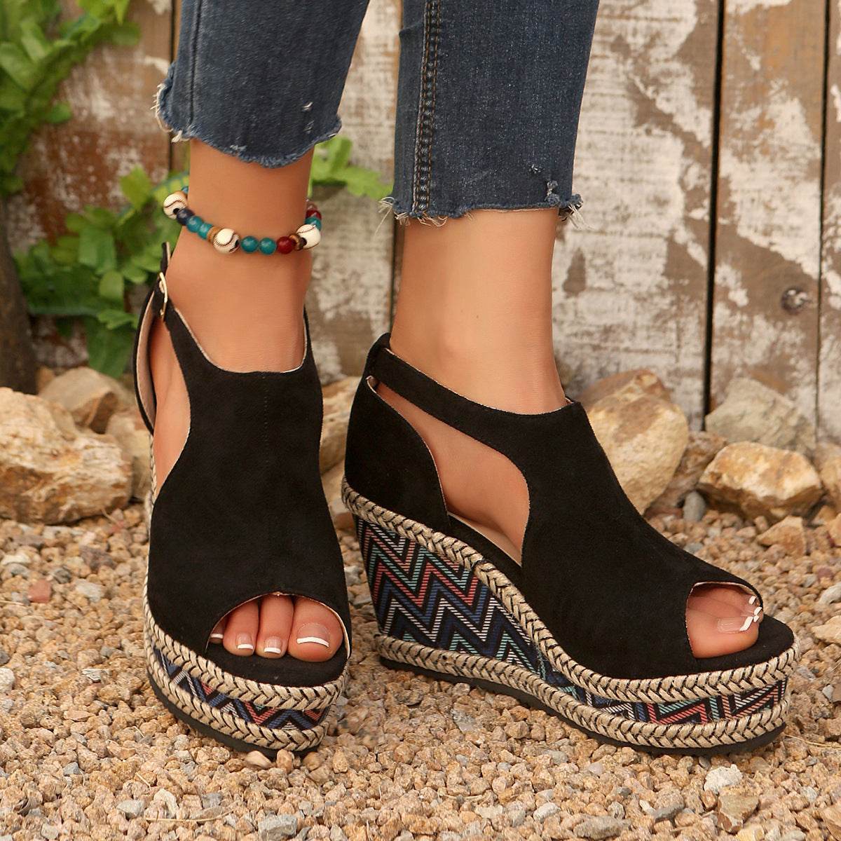 High-heeled fish-mouth sandals for women - Price Value Store