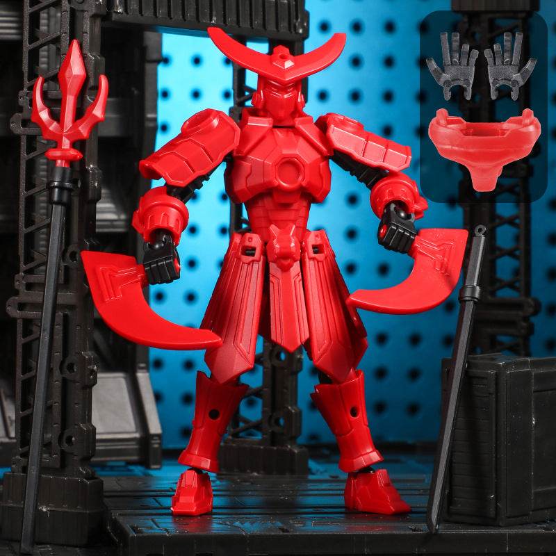 13 Joints Movable 3D Printed Robot Toy - Price Value Store