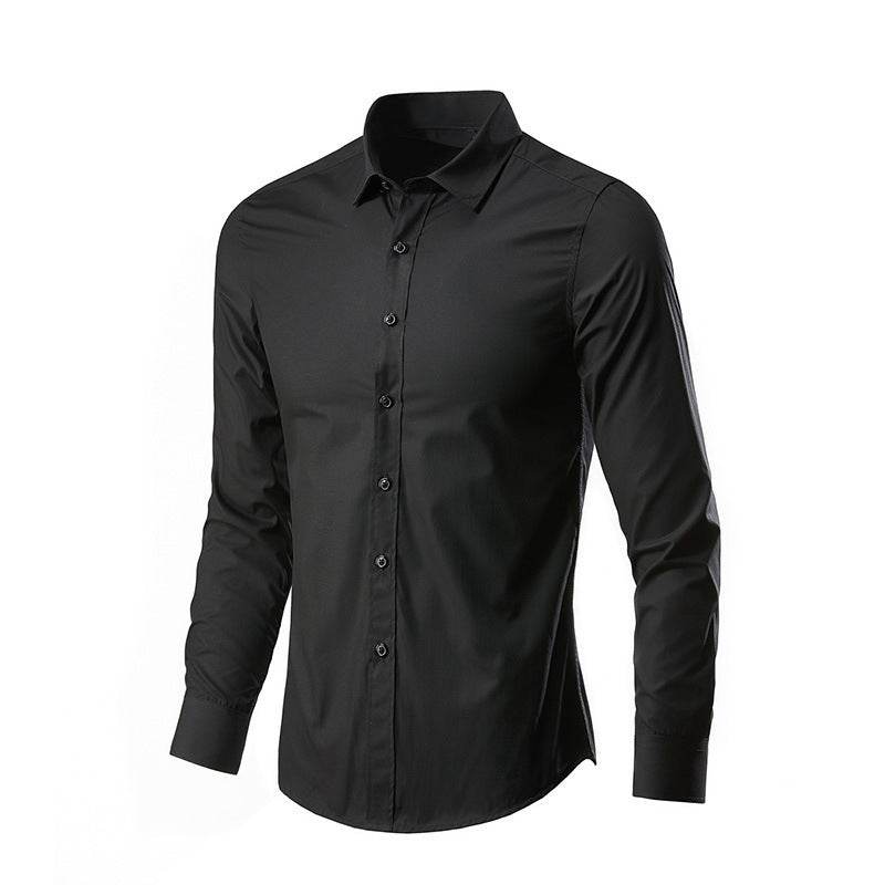 Men's Long/Short Sleeve Slim Fit Non-Ironing Casual Shirt - Price Value Store