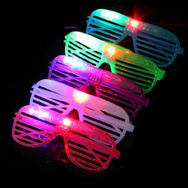Three-light LED flashing glasses for blinds - Price Value Store