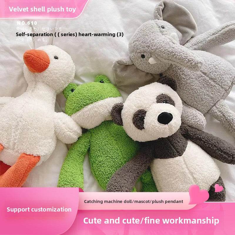 The cute frog soothes the stuffed toy - Price Value Store