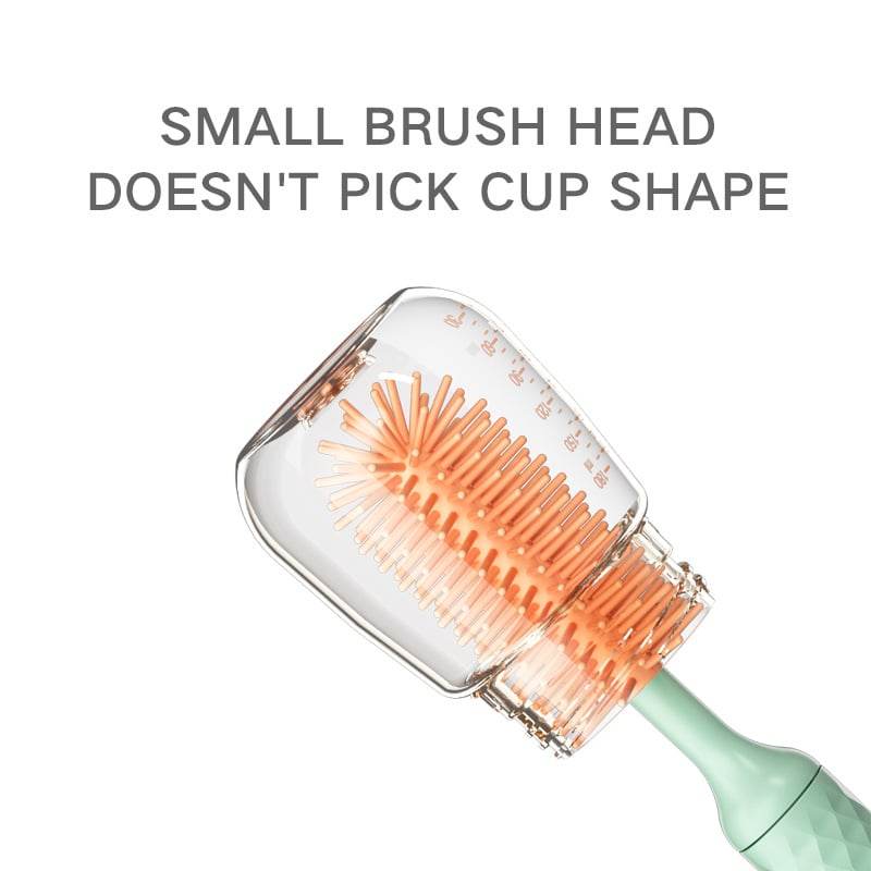 Electric baby bottle brush cleaning brush set - Price Value Store