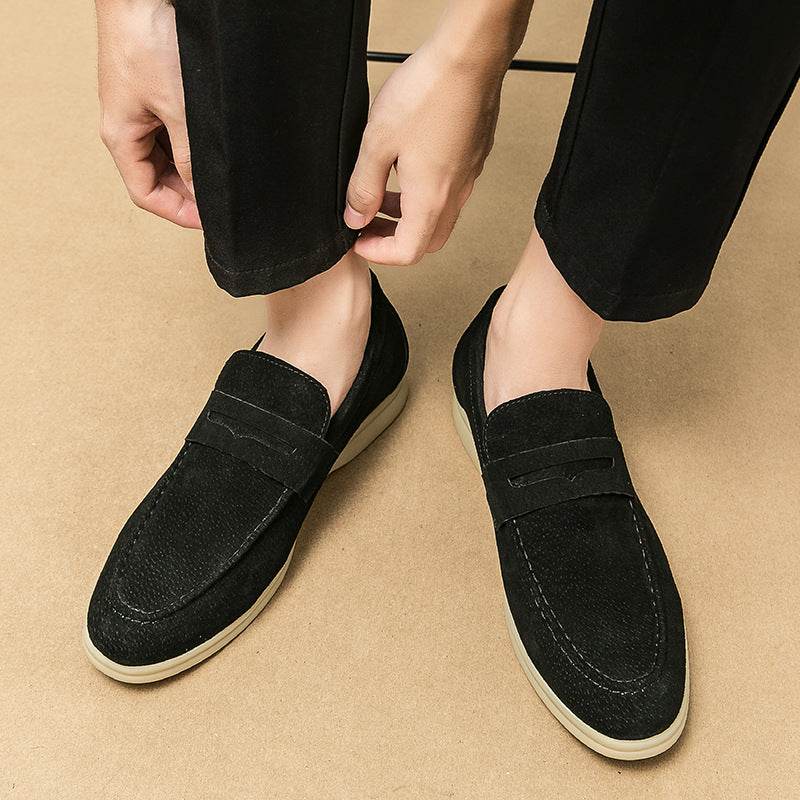 Men's casual leather shoes and business leather shoes - Price Value Store