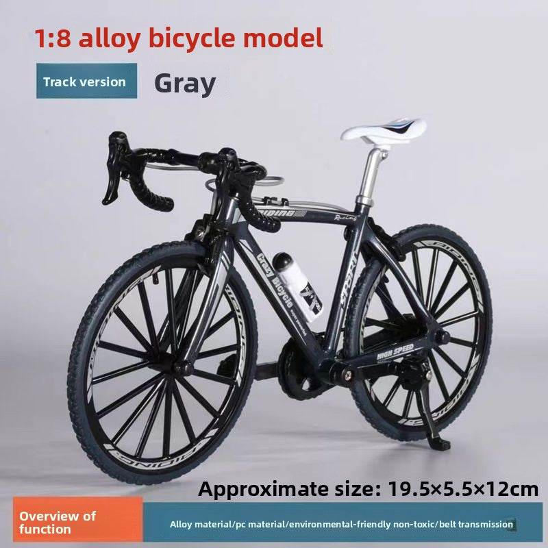 Mini Alloy Curved Handlebar Bicycle Model - Price Value Store