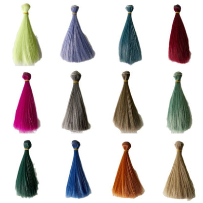 Cotton doll wig