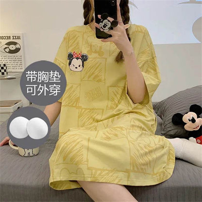 Sleeping dress with short sleeves - Price Value Store