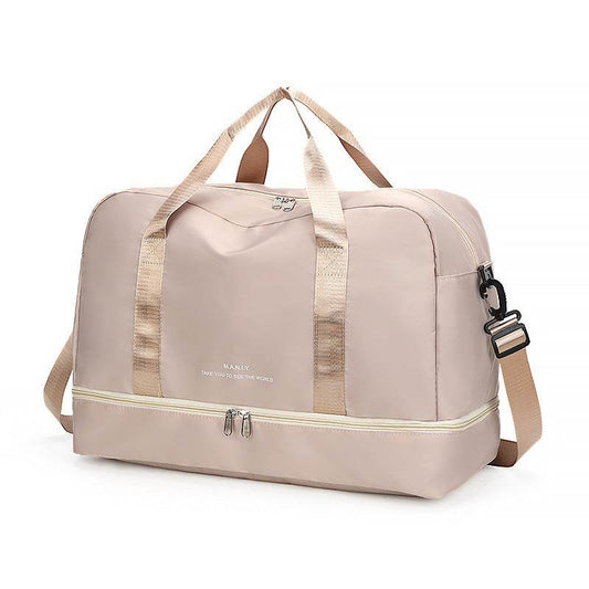 Large Waterproof Travel Tote ? Unisex Carry-On Bag for Short Trips - Price Value Store