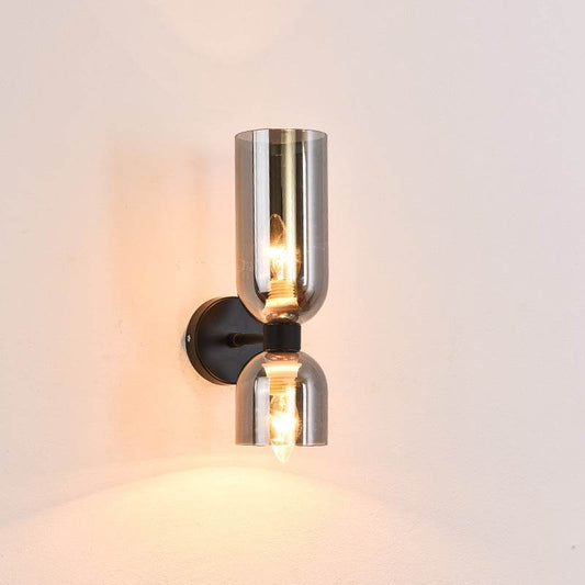 Nordic post-modern wall lamp retro wall lamp up and down lighting bedside lamp bed and breakfast hotel personalized wall lamp - Price Value Store