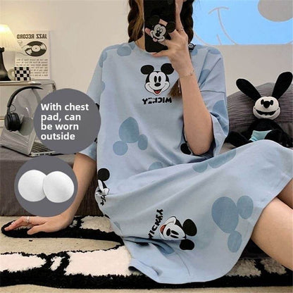 Sleeping dress with short sleeves - Price Value Store