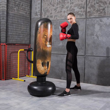 Inflatable fitness boxing column untoppleable figure - Price Value Store