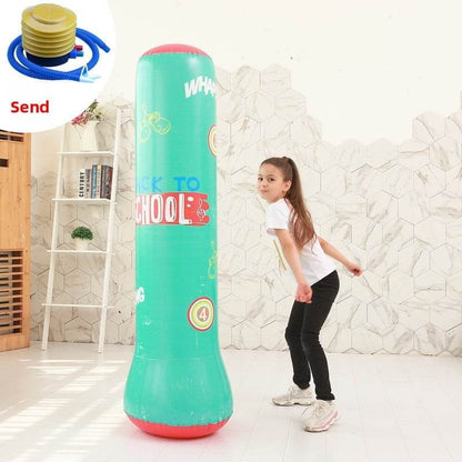 Inflatable fitness boxing column untoppleable figure - Price Value Store