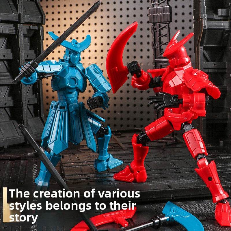 13 Joints Movable 3D Printed Robot Toy - Price Value Store