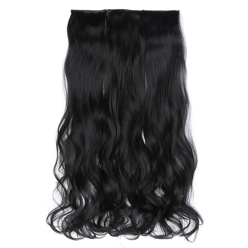 Fluffy big wave wig extension pieces