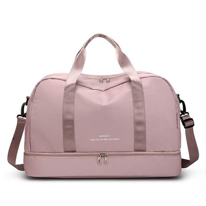 Large Waterproof Travel Tote ? Unisex Carry-On Bag for Short Trips - Price Value Store