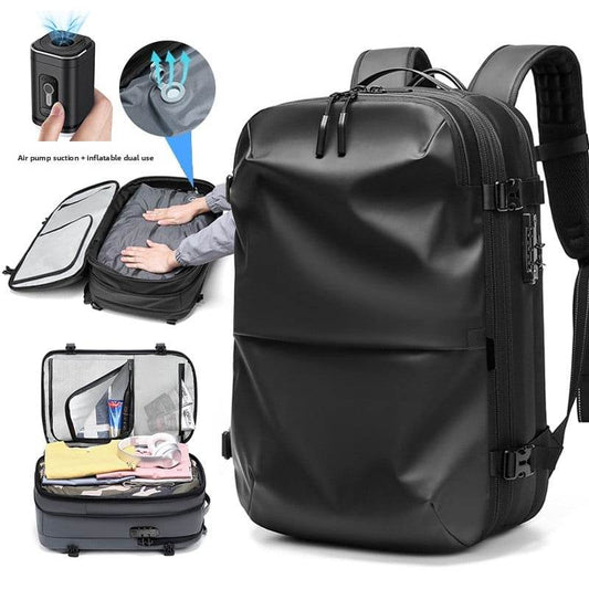 Men's expanded backpack with dual shoulder straps - Price Value Store