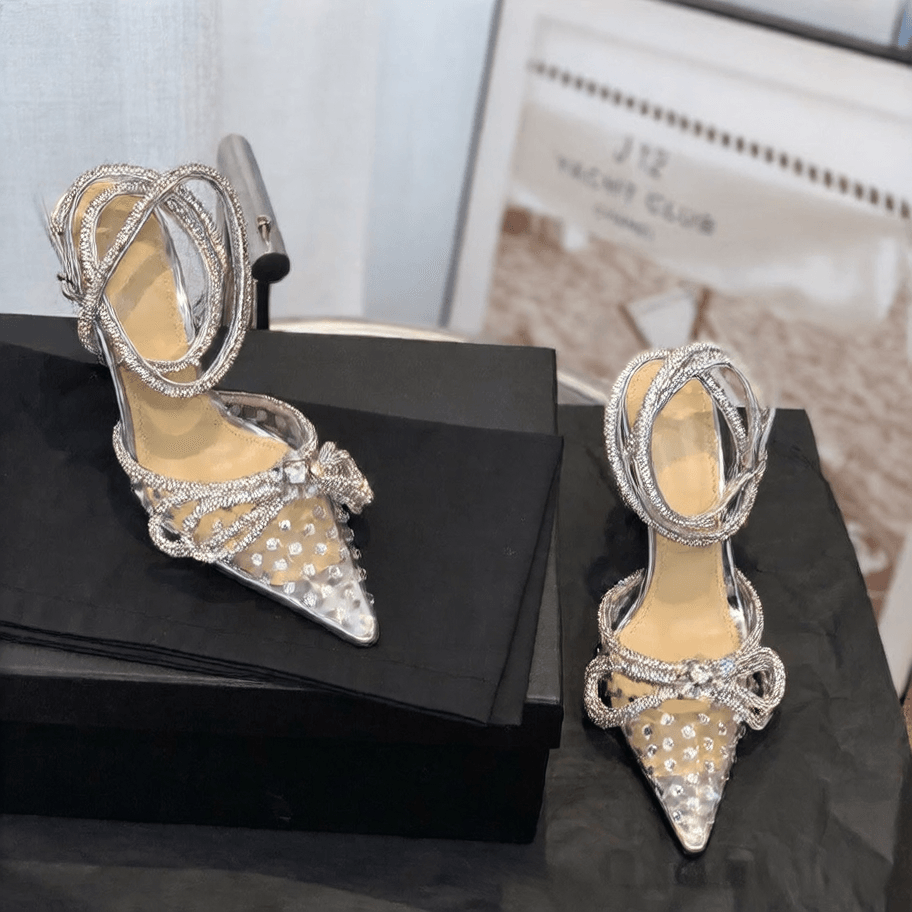 Baotou High Heel Pointed Toe Sandals - Price Value Store