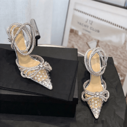 Baotou High Heel Pointed Toe Sandals - Price Value Store