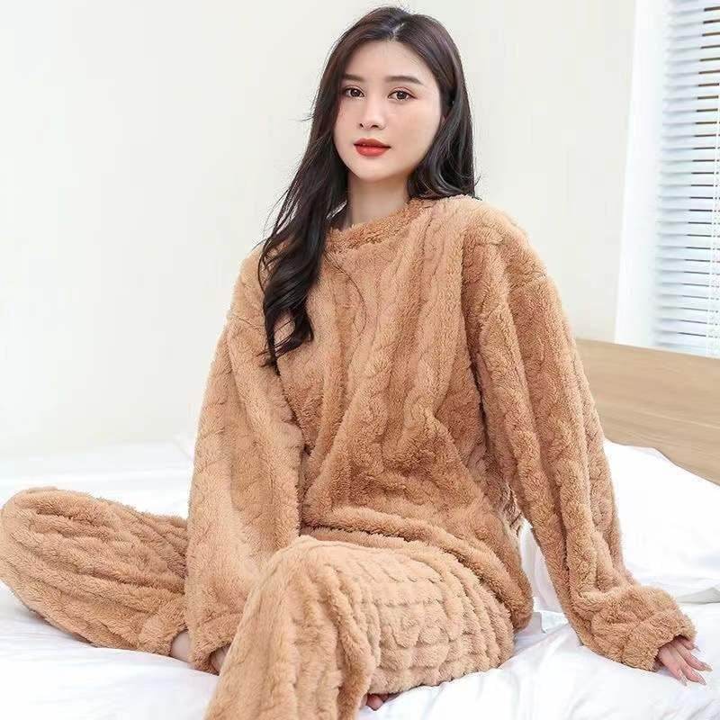 Coral Velvet Pajamas - Price Value Store
