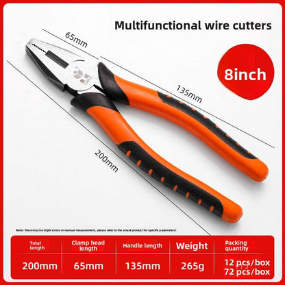 Heavy-Duty Multifunctional Pliers ? Anti-Slip Long Nose, Diagonal & Wire Cutter - Price Value Store