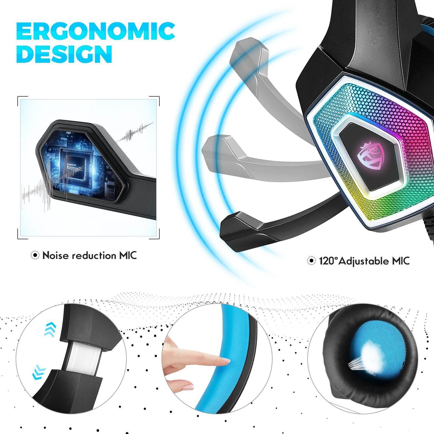 Headset gaming headphones - Price Value Store