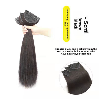 Long straight hair wig
