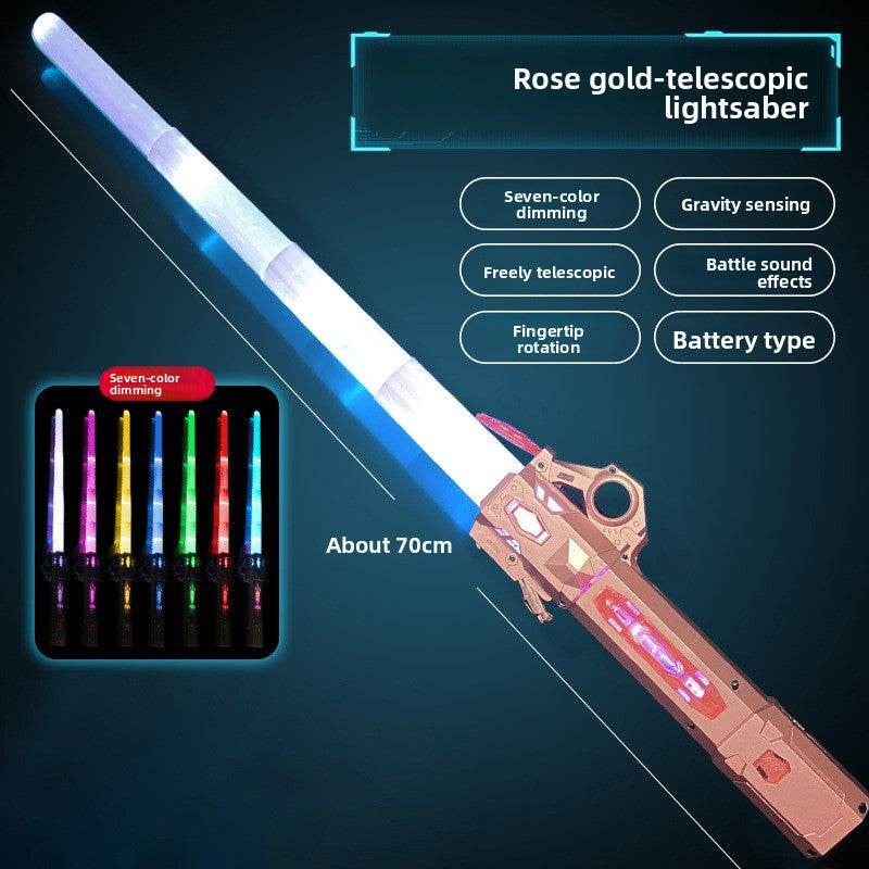 The two-in-one laser sword with seven-color retractable function - Price Value Store