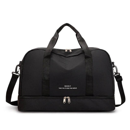 Large Waterproof Travel Tote ? Unisex Carry-On Bag for Short Trips - Price Value Store