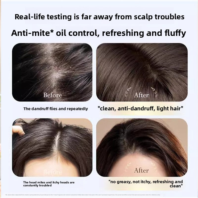 Anti-dandruff and fragrance-keeping shampoo