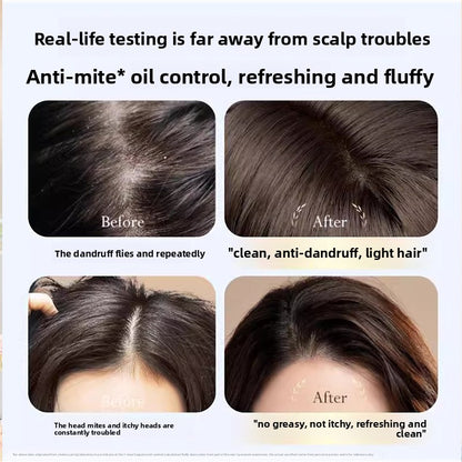 Anti-dandruff and fragrance-keeping shampoo