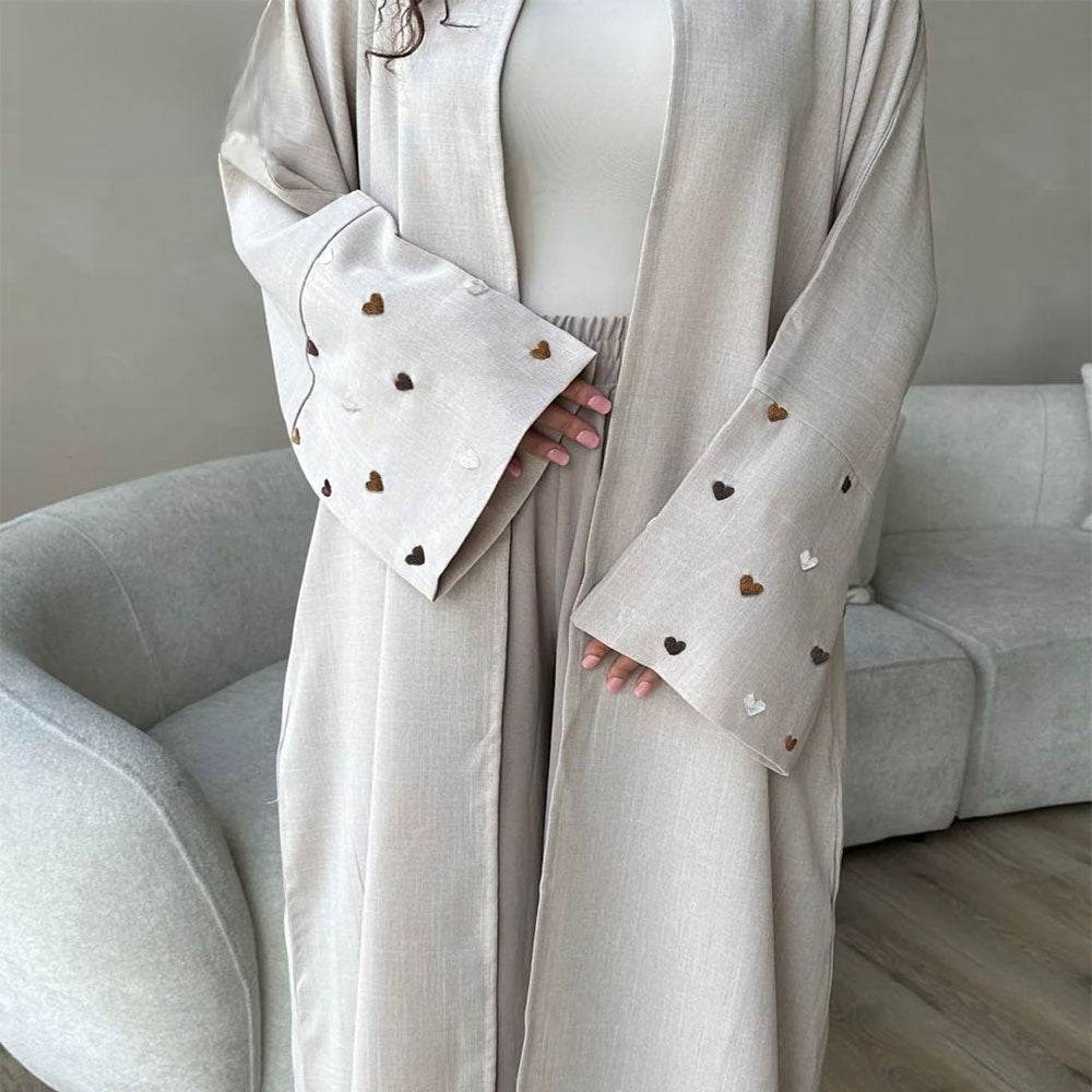 An elegant cardigan robe - Price Value Store
