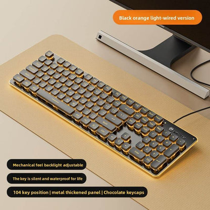 Wired silent keyboard - Price Value Store