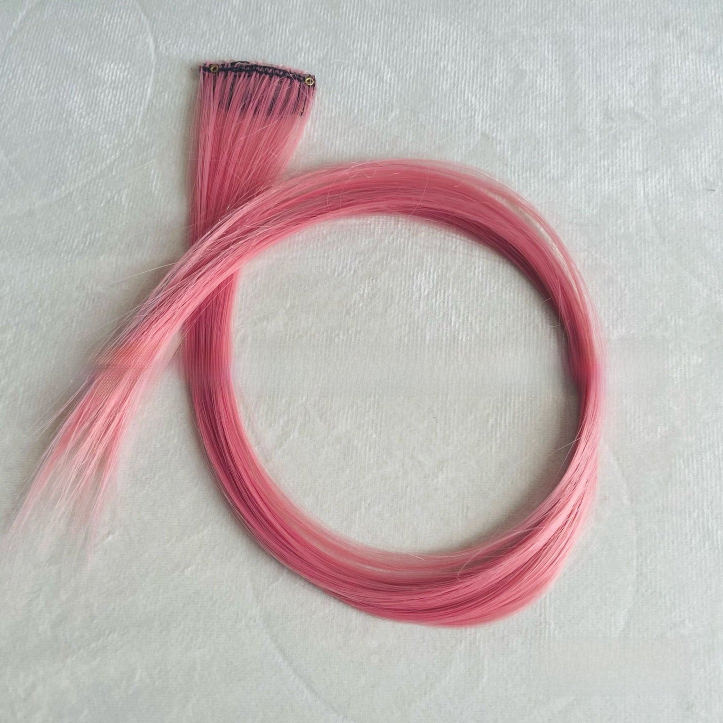 Highlight dyed wig pieces for women's long straight hair