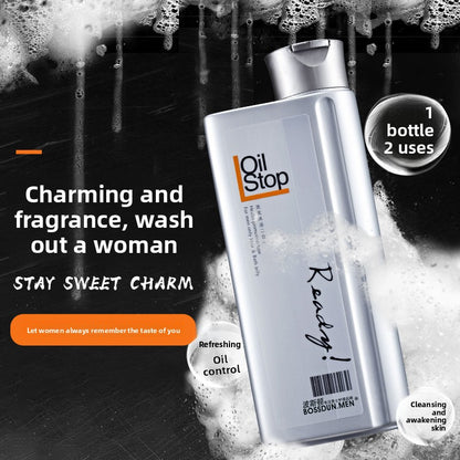 Men's shampoo and body wash 2-in-1