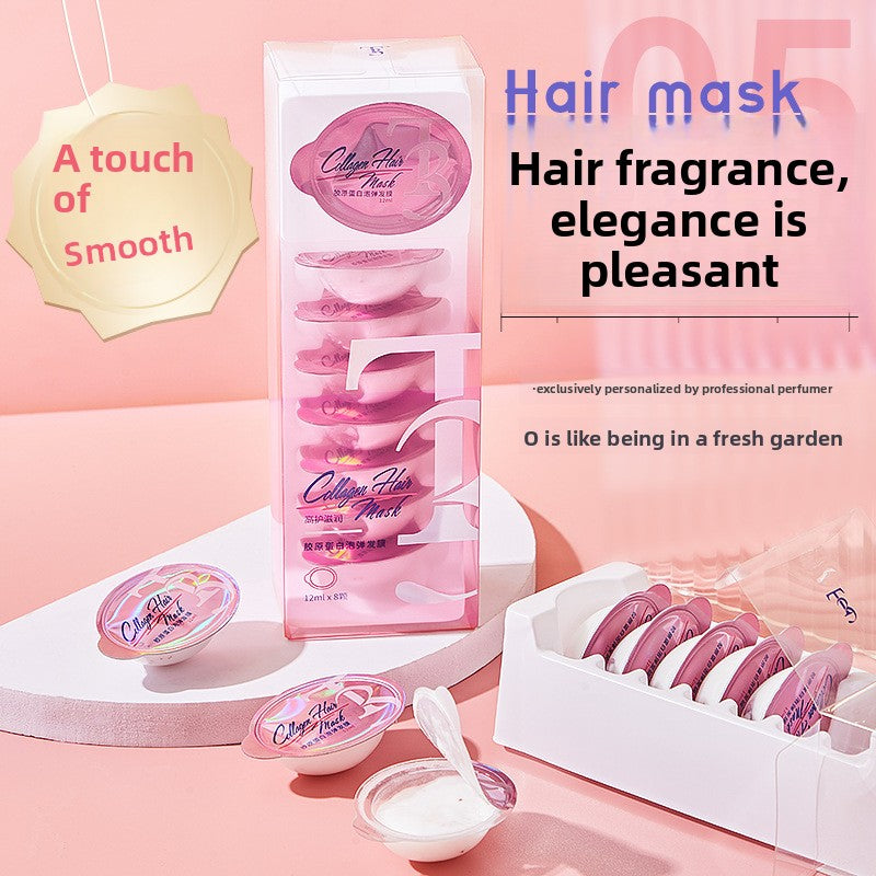 Collagen cannonball hair mask