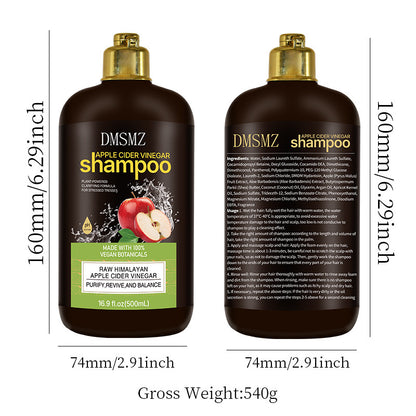 Apple cider vinegar shampoo