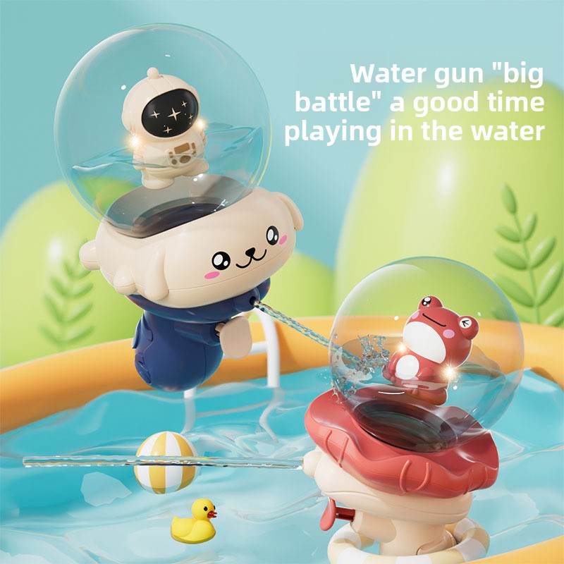 Cartoon LED Press Water Gun for Kids - Price Value Store