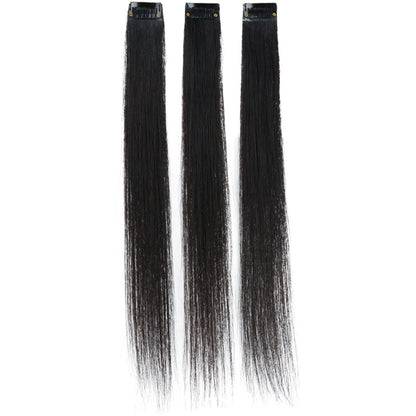 A completely real human hair invisible wig without any trace