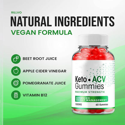 Keto ACV Gummy 60Count HotSale AppleCiderVinegar Gummies DirectSell - Price Value Store