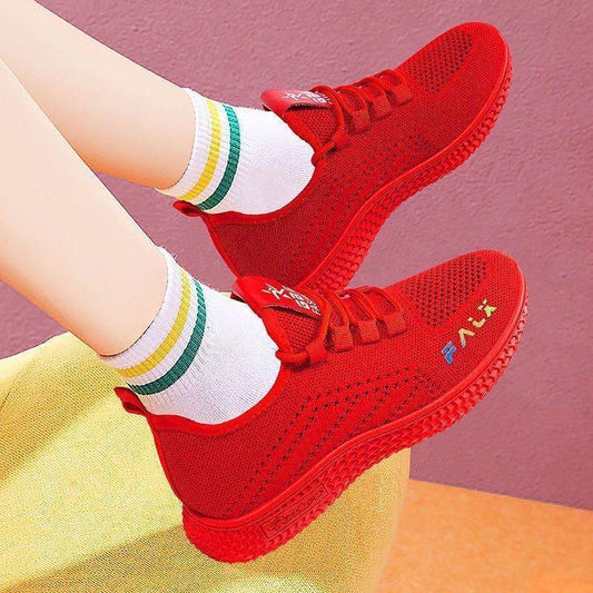 Women's Breathable Mesh Sports Shoes - Price Value Store