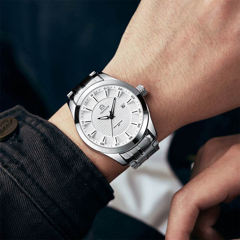 Men's Waterproof Business Quartz Watch - Price Value Store