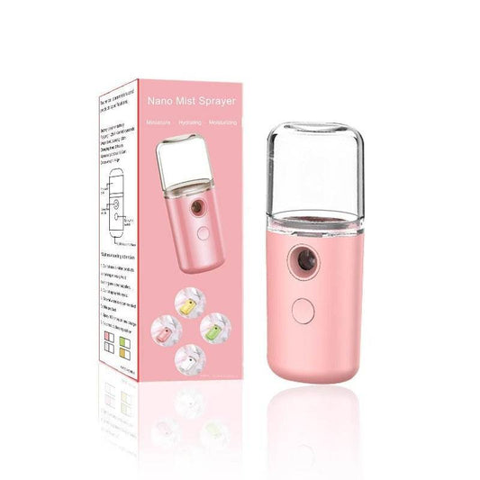 Portable Nano Spray Facial Humidifier with Cold Mist and USB Recharge - Price Value Store
