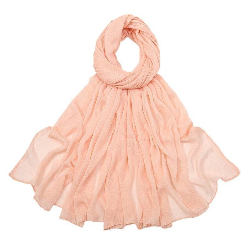 Solid-color simple headscarf - Price Value Store