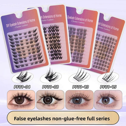 Natural Black Stem False Eyelashes - Price Value Store