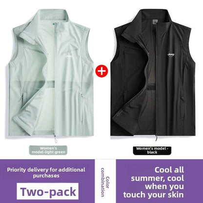 Ice Silk Sun Protection vest - Price Value Store