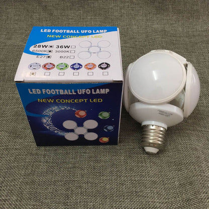 led football lamp, high-brightness five-leaf lamp - Price Value Store