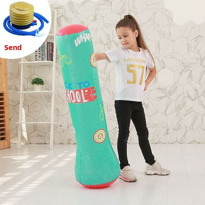 Inflatable fitness boxing column untoppleable figure - Price Value Store