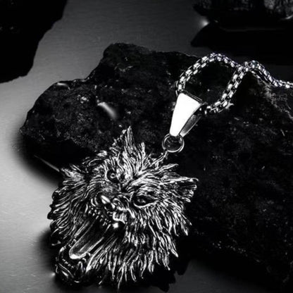 Wolf head necklace - Price Value Store